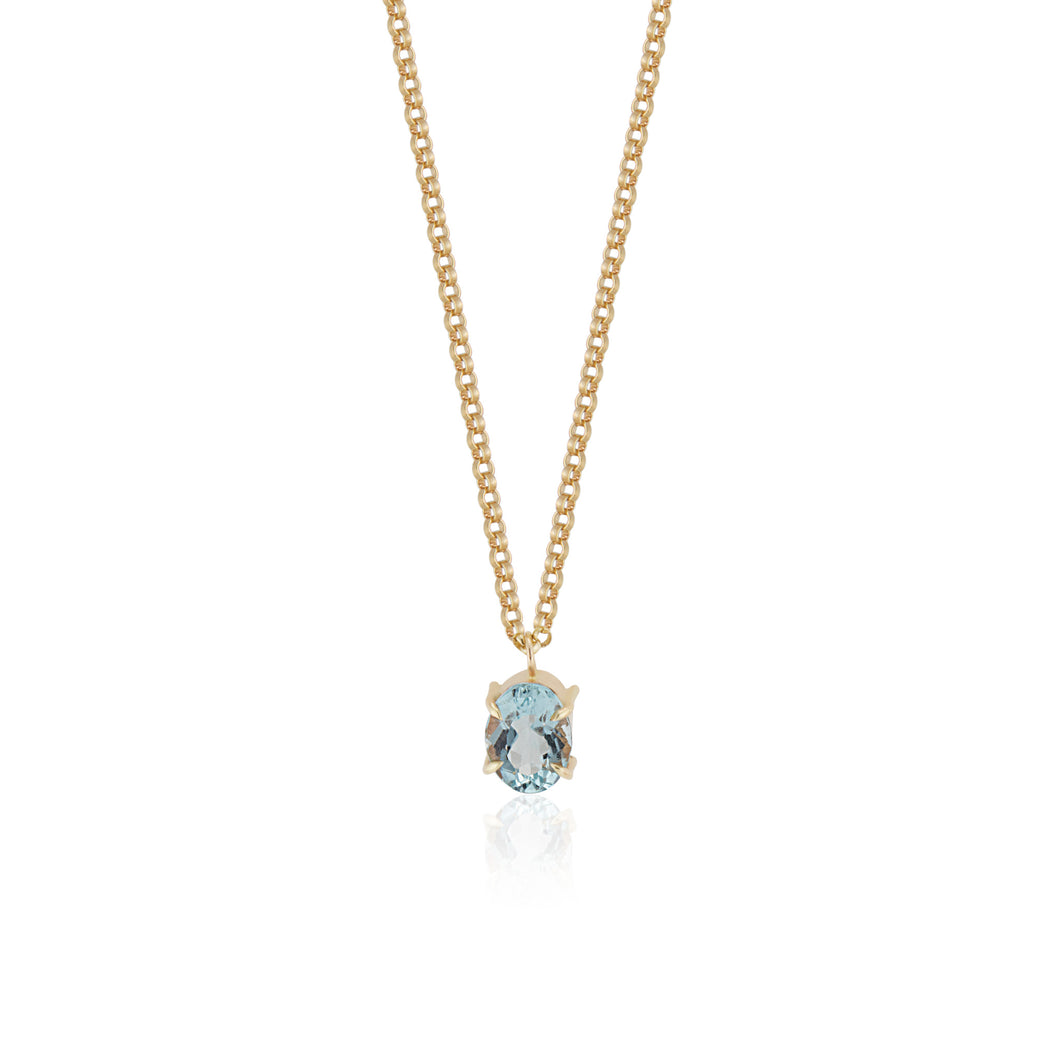 Aquamarine Necklace