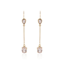 Load image into Gallery viewer, Pink Sapphire and Morganite Earrings