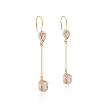 Load image into Gallery viewer, Pink Sapphire and Morganite Earrings