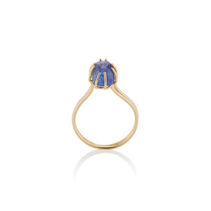 Rosecut Tanzanite Ring