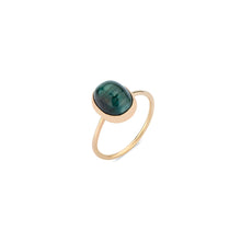 Load image into Gallery viewer, Tiger Eye Green Tourmaline Ring