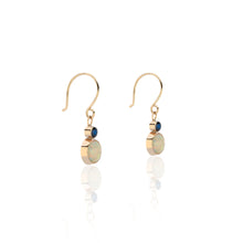 Load image into Gallery viewer, Opal Sapphire Earrings