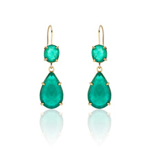 Load image into Gallery viewer, Custom Emerald Earrings