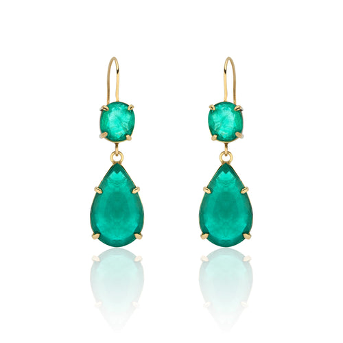 Custom Emerald Earrings