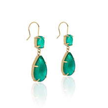 Load image into Gallery viewer, Custom Emerald Earrings