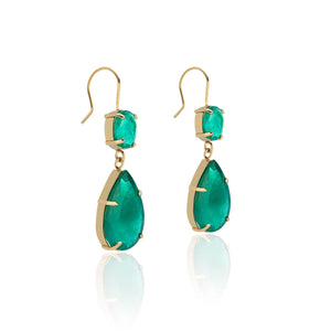 Custom Emerald Earrings