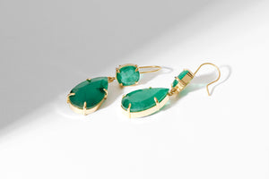 Custom Emerald Earrings