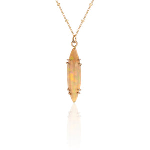 Opal Marquise Necklace